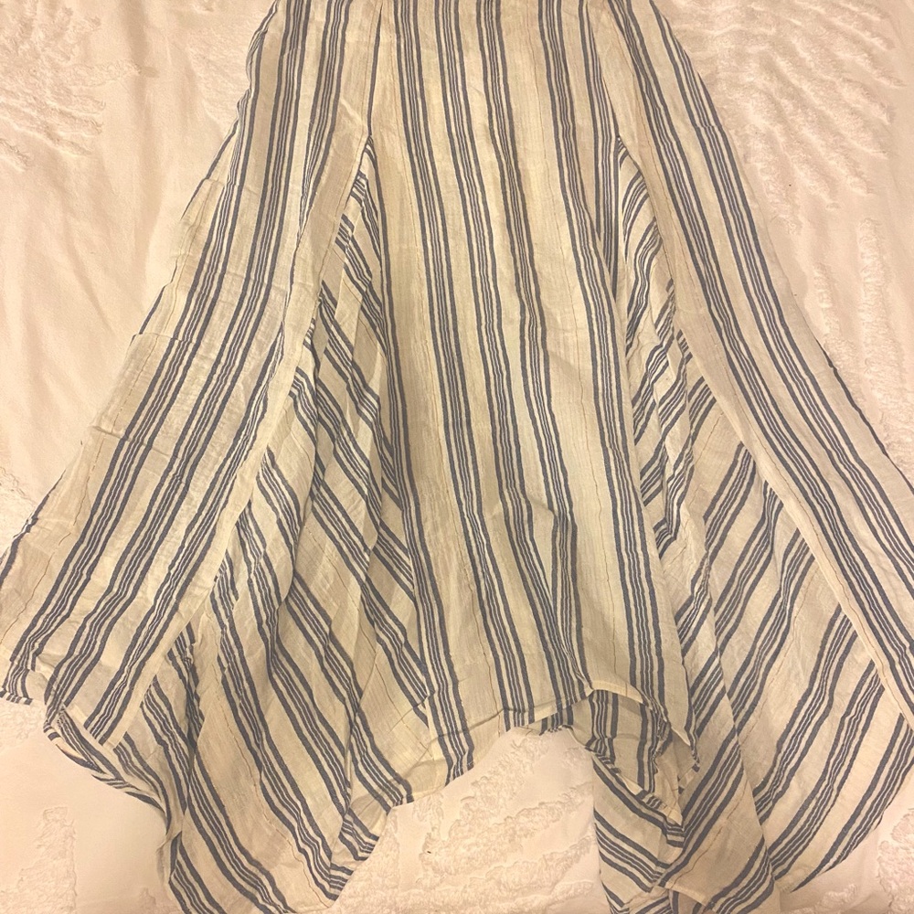 Seafolly-Lurex yarn dye stripe skirt